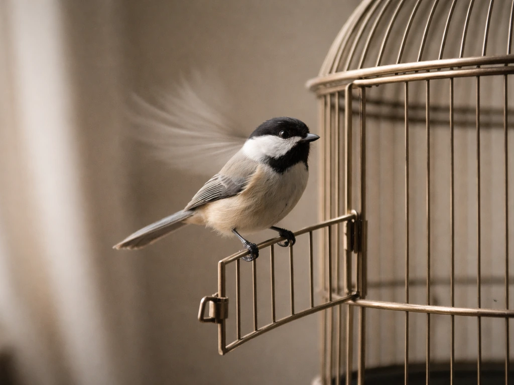 Bird Flying Out of Cage Meaning and What to Do Now